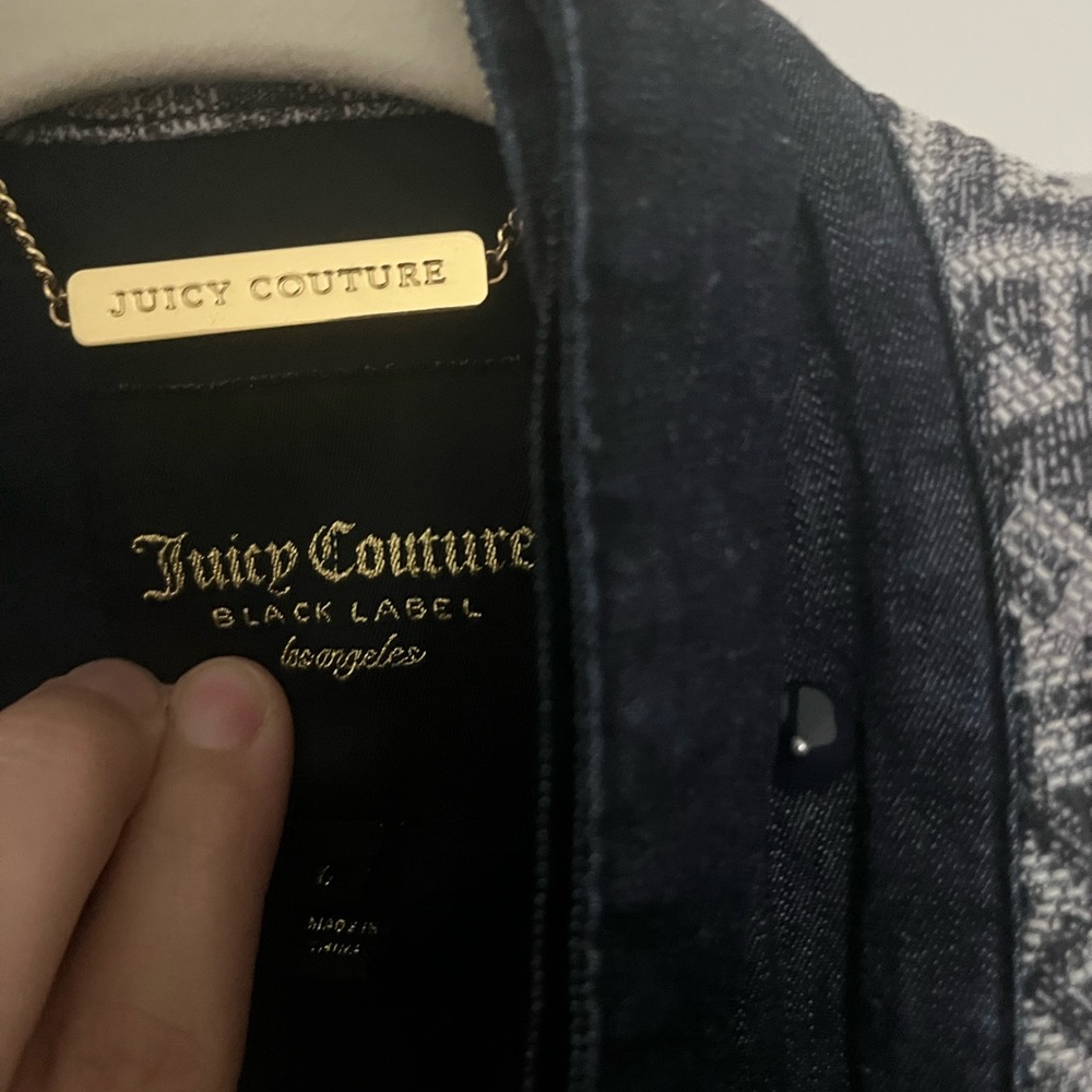 Vintage juicy couture denim jacket size Large